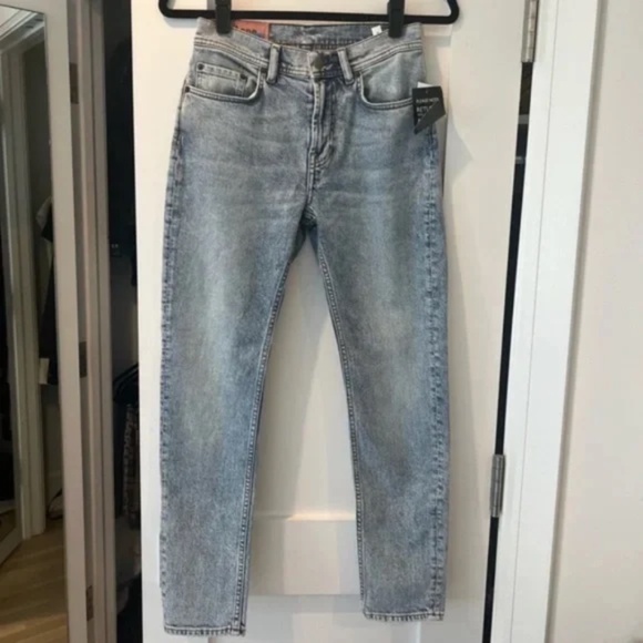 Acne Studios Denim - Melk Acne Studios High Rise Light Wash Tapered Denim Jeans [Size 25] [NEW]
